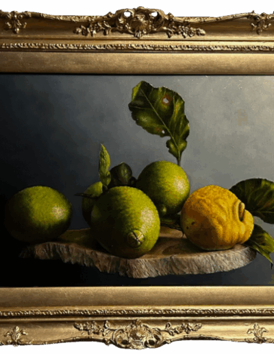 Limes With Lemons Painting, Anna Rubin