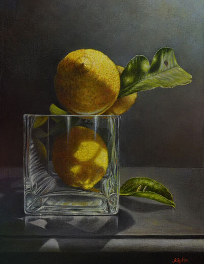 Still Life With Lemons by Anna Rubin